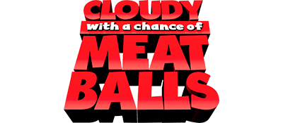 Cloudy with a Chance of Meatballs title screen for Wii